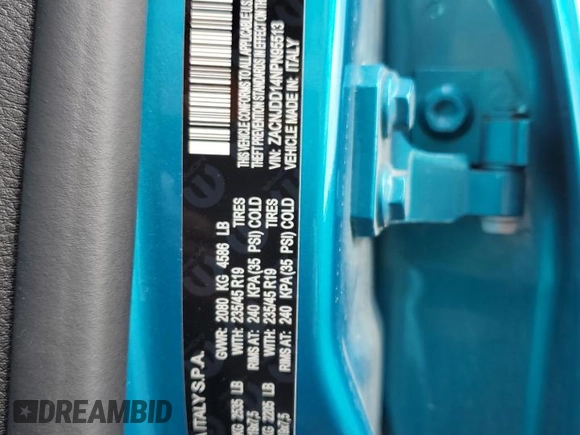 2022 Jeep Renegade Limited z VIN ZACNJDD14NPN95513, wystawiony jako Copart lot #67209794 z przebiegiem 12 448 mil mil oraz Szkoda całkowita • Salvage title. Historia ofert i sprzedaży dostępna na DreamBid. Obrazek 13.