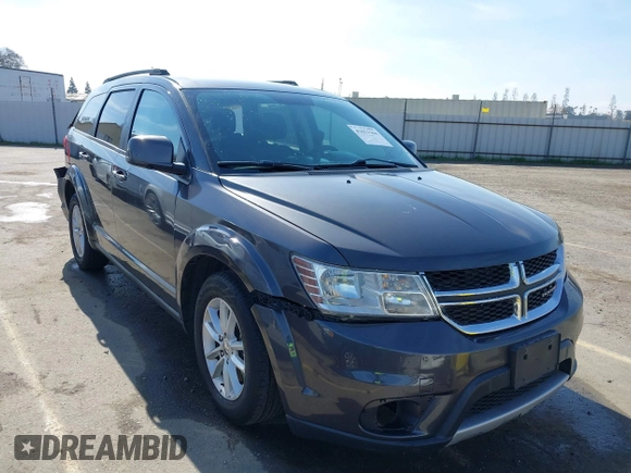 2016 Dodge Journey SXT with VIN 3C4PDDBGXGT200546, listed as a IAAI auction lot 41613264 with 117,603 mi miles and . Bid and sale history available at carsss.com. Image 1.