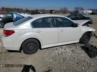 2012 Subaru Legacy 2.5i with VIN 4S3BMBA67C3008692, listed as a Copart auction lot 48593585 with 202,432 mi miles and Salvage Title. Bid and sale history available at DreamBid. Image 3.