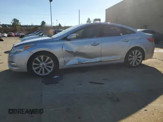 2014 Hyundai Azera Limited with VIN KMHFH4JG3EA360317, listed as a Copart auction lot 79748564 with 0 mi miles and Salvage Title. Bid and sale history available at carsss.com. Image 1.