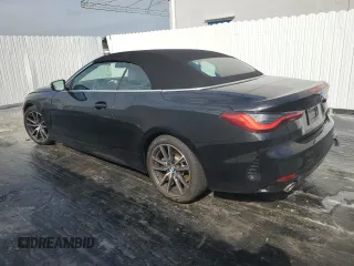 2024 BMW 4 Series 430i with VIN WBA23AT05RCR37355, listed as a Copart auction lot 89371545 with 19,996 mi miles and Salvage title. Bid and sale history available at DreamBid. Image 2.