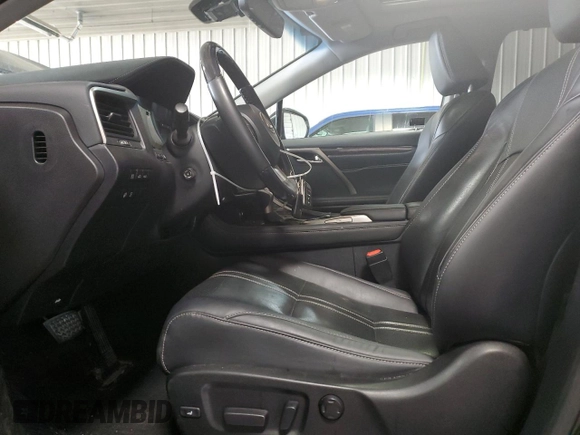 2017 Lexus RX 350 with VIN 2T2BZMCA1HC116024, listed as a Copart auction lot 60543455 with 56,381 mi miles and Clean title. Bid and sale history available at DreamBid. Image 7.
