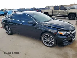 2022 Chevrolet Malibu Premier with VIN 1G1ZE5SX7NF158459, listed as a Copart auction lot 50392485 with 47,301 mi miles and Salvage Title. Bid and sale history available at DreamBid. Image 4.
