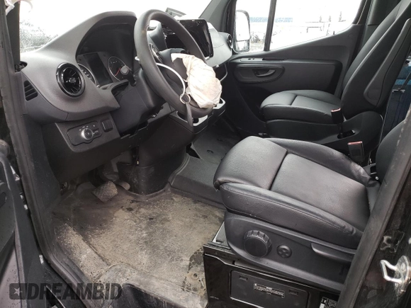 2024 Mercedes-Benz Sprinter Passenger with VIN W1Z4NGHY7RT177962, listed as a Copart auction lot 72429474 with Not Provided miles and Salvage Title. Bid and sale history available at carsss.com. Image 7.