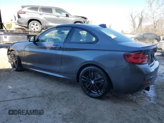 2021 BMW 2 Series M240i xDrive with VIN WBA2J7C04M7H08064, listed as a Copart auction lot 38235864 with 11,878 mi miles. Bid and sale history available at carsss.com. Image 2.