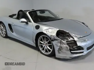 2014 Porsche Boxster z VIN WP0CA2A83ES120705, wystawiony jako Copart lot #58605535 z przebiegiem 65 603 mil mil oraz Szkody całkowita. Historia ofert i sprzedaży dostępna na DreamBid. Obrazek 1.