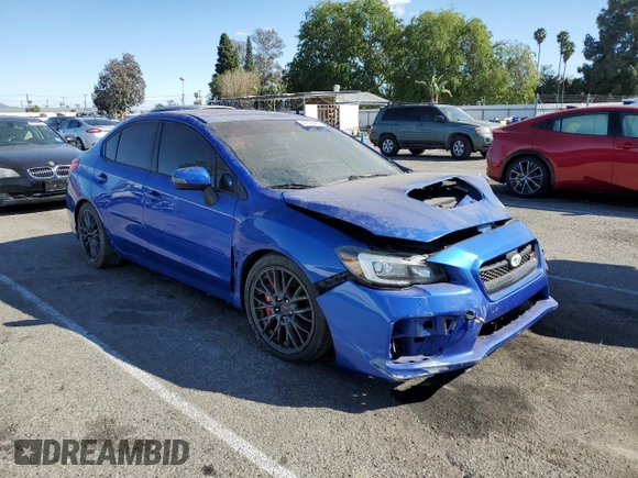 2015 Subaru WRX STI Limited z VIN JF1VA2S68F9808672, wystawiony jako Copart lot #47576455 z przebiegiem 99 877 mil mil oraz Tytuł czysty. Historia ofert i sprzedaży dostępna na DreamBid. Obrazek 4.