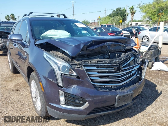 2018 Cadillac XT5 FWD with VIN 1GYKNARS7JZ206816, listed as a IAAI auction lot 42235546 with 94,125 mi miles and . Bid and sale history available at DreamBid. Image 1.