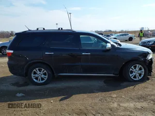 2012 Dodge Durango Crew with VIN 1C4RDJDG3CC118698, listed as a IAAI auction lot 41692050 with 177,659 mi miles and . Bid and sale history available at carsss.com. Image 13.