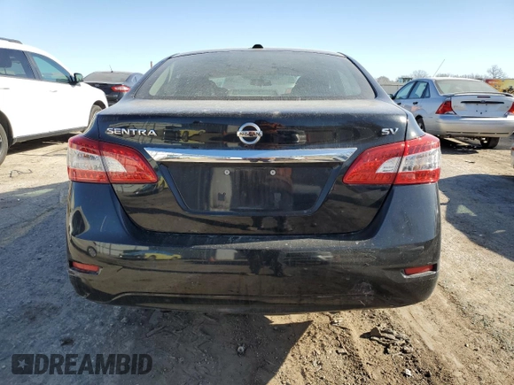 2015 Nissan Sentra SR with VIN 3N1AB7AP2FL660283, listed as a Copart auction lot 85097644 with 112,026 mi miles and Salvage Title. Bid and sale history available at DreamBid. Image 6.