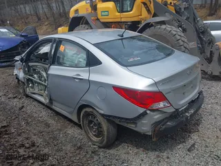 2014 Hyundai Accent GLS with VIN KMHCT4AE5EU597325, listed as a IAAI auction lot 42005445 with 1 mi miles. Bid and sale history available at carsss.com. Image 13.