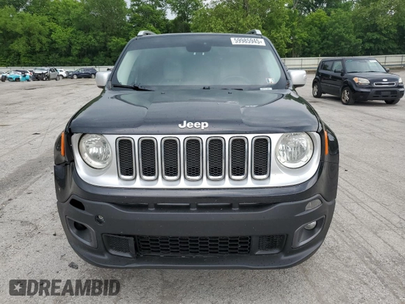 2015 Jeep Renegade Limited z VIN ZACCJBDTXFPC03734, wystawiony jako Copart lot #59985945 z przebiegiem 120 962 mil mil oraz Szkoda całkowita • Salvage title. Historia ofert i sprzedaży dostępna na DreamBid. Obrazek 5.