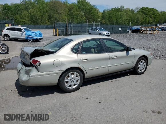 2007 Ford Taurus SE with VIN 1FAFP53U97A112369, listed as a Copart auction lot 56670245 with 95,855 mi miles and Salvage title. Bid and sale history available at DreamBid. Image 3.