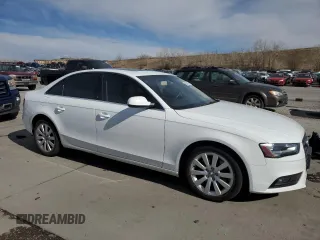 2013 Audi A4 Premium with VIN WAUAFAFL2DN036269, listed as a Copart auction lot 49081615 with 102,822 mi miles and Salvage Title. Bid and sale history available at carsss.com. Image 4.