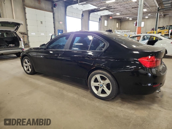 2014 BMW 3 Series 328i xDrive with VIN WBA3B3C5XEJ980450, listed as a Copart auction lot 58554055 with 108,838 mi miles and Clean title. Bid and sale history available at DreamBid. Image 2.