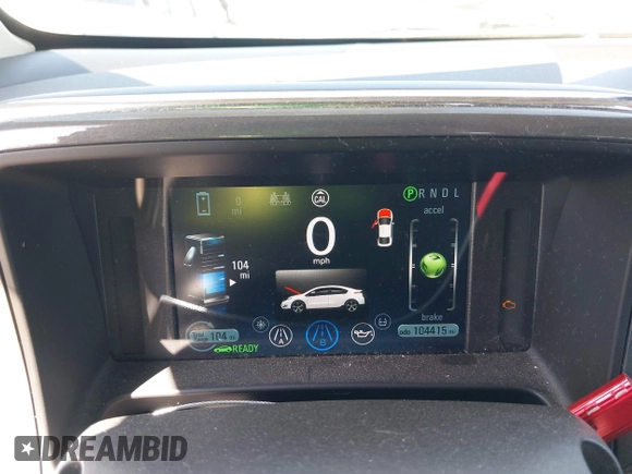 2013 Chevrolet Volt with VIN 1G1RF6E49DU101856, listed as a IAAI auction lot 41885283 with 104,415 mi miles and . Bid and sale history available at carsss.com. Image 7.