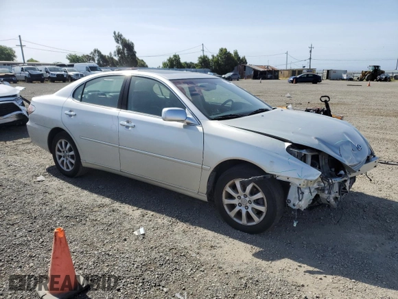 2002 Lexus ES 300 with VIN JTHBF30G920050886, listed as a Copart auction lot 57087355 with 131,304 mi miles and Salvage title. Bid and sale history available at DreamBid. Image 4.