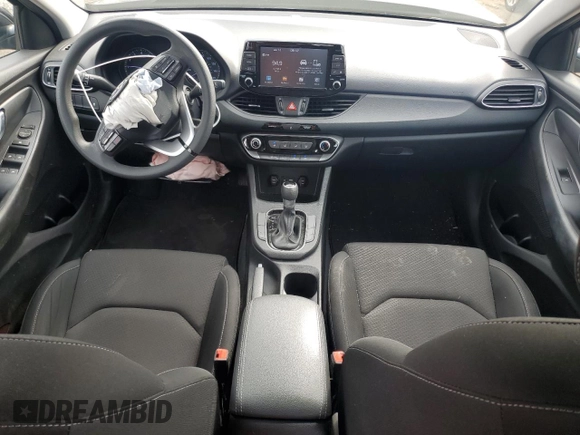 2018 Hyundai Elantra GT with VIN KMHH35LE3JU067826, listed as a Copart auction lot 62573084 with 93,364 mi miles and Salvage Title. Bid and sale history available at carsss.com. Image 8.