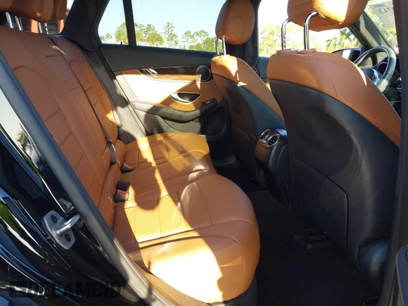 2022 Mercedes-Benz GLC with VIN W1N0G8DB4NV325114, listed as a IAAI auction lot 42054713 with 16,779 mi miles. Bid and sale history available at carsss.com. Image 8.