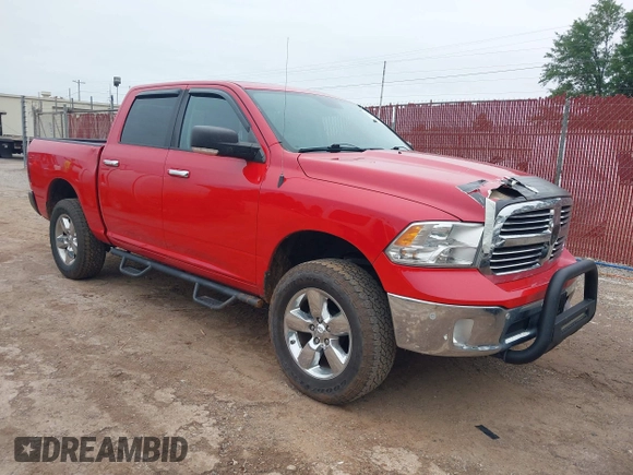 2016 Ram 1500 Big Horn с VIN 1C6RR6LT7GS189676, выставлен на аукционе IAAI как лот 42198201 с пробегом 125 217 миль миль и . История ставок и продаж доступна на DreamBid. Изображение 1.