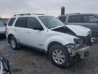 2008 Mazda Tribute ES with VIN 4F2CZ06178KM07610, listed as a Copart auction lot 48420005 with 0 mi miles and Salvage Title. Bid and sale history available at carsss.com. Image 4.
