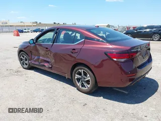2024 Nissan Sentra SV с VIN 3N1AB8CV4RY340682, выставлен на аукционе IAAI как лот 42688774 с пробегом 40 073 миль миль и . История ставок и продаж доступна на DreamBid. Изображение 3.