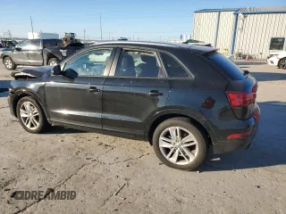 2017 Audi Q3 Premium with VIN WA1BCCFSXHR010546, listed as a Copart auction lot 89136945 with 142,656 mi miles and Salvage Title. Bid and sale history available at carsss.com. Image 2.