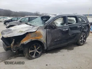 2018 Kia Sorento EX with VIN 5XYPH4A56JG354691, listed as a Copart auction lot 44254615 with Not provided miles and Salvage title. Bid and sale history available at DreamBid. Image 1.