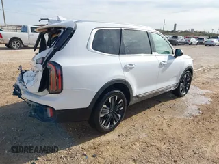 2023 Kia Telluride SX Prestige X-Pro with VIN 5XYP5DGC2PG327611, listed as a IAAI auction lot 41072515 with 30,809 mi miles and . Bid and sale history available at DreamBid. Image 4.