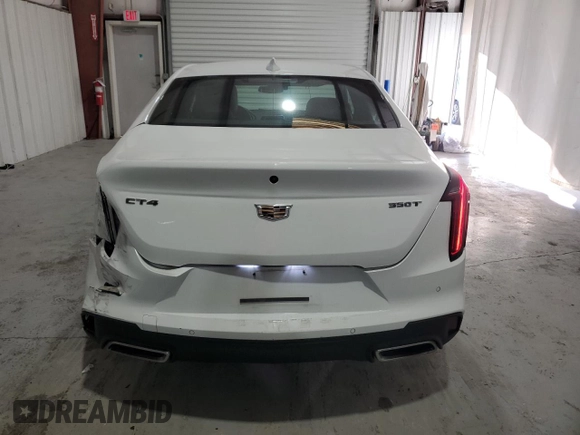 2024 Cadillac CT4 Luxury z VIN 1G6DA5RK5R0131912, wystawiony jako Copart lot #48814235 z przebiegiem 20 798 mil mil oraz Czysty tytuł • Clean title. Historia ofert i sprzedaży dostępna na DreamBid. Obrazek 6.