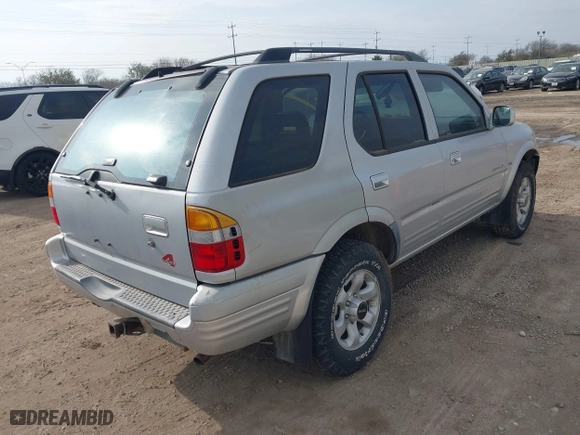 1998 Isuzu Rodeo S with VIN 4S2CM58W5W4350642, listed as a IAAI auction lot 41545706 with 1 mi miles. Bid and sale history available at carsss.com. Image 4.