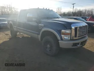 2010 Ford F-350 XL with VIN 1FTWW3BR2AEA33141, listed as a Copart auction lot 48184605 with 171,913 mi miles and Salvage title. Bid and sale history available at DreamBid. Image 4.