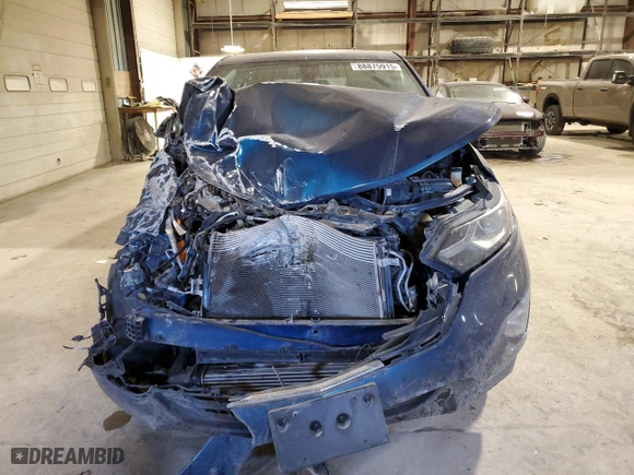 2020 Chevrolet Equinox LT with VIN 3GNAXUEV3LL260323, listed as a Copart auction lot 88875915 with 0 mi miles and Salvage Title. Bid and sale history available at carsss.com. Image 5.