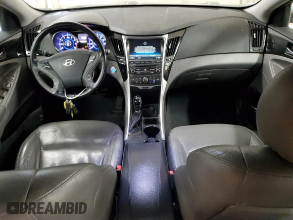 2014 Hyundai Sonata SE with VIN 5NPEC4AC6EH908752, listed as a Copart auction lot 53448735 with 156,474 mi miles and Salvage Title. Bid and sale history available at DreamBid. Image 8.
