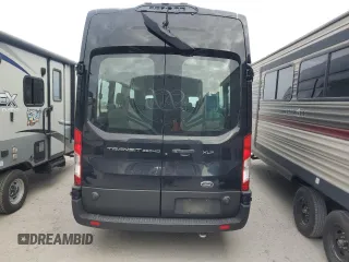 2019 Ford Transit Passenger XL with VIN 1FBVU4XM1KKA23695, listed as a Copart auction lot 80881484 with 52,209 mi miles and Salvage Title. Bid and sale history available at DreamBid. Image 6.