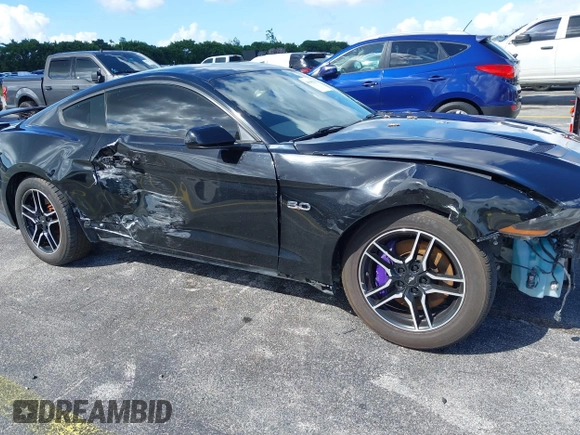 2018 Ford Mustang GT with VIN 1FA6P8CF5J5105518, listed as a IAAI auction lot 40641291 with 123,172 mi miles and . Bid and sale history available at DreamBid. Image 17.