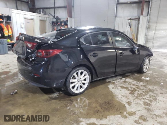2015 Mazda 3 S Grand Touring with VIN JM1BM1W30F1266500, listed as a Copart auction lot 41745755 with Not Provided miles and Salvage Title. Bid and sale history available at DreamBid. Image 3.