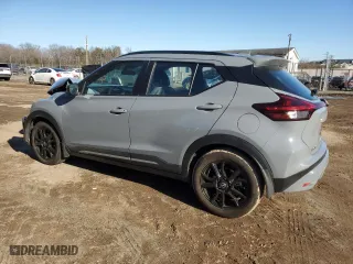 2022 Nissan Kicks SR with VIN 3N1CP5DV4NL489396, listed as a Copart auction lot 45162275 with 34,968 mi miles and Salvage Title. Bid and sale history available at carsss.com. Image 2.