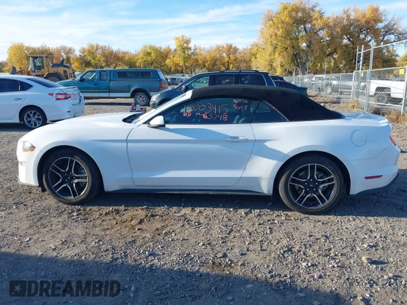 2019 Ford Mustang EcoBoost with VIN 1FATP8UH4K5188380, listed as a IAAI auction lot 40703415 with 63,748 mi miles. Bid and sale history available at carsss.com. Image 14.