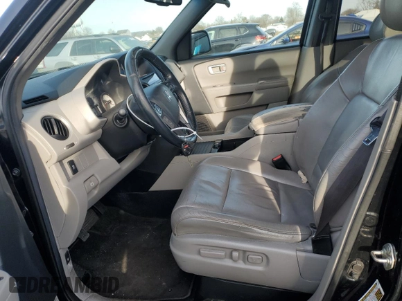 2014 Honda Pilot EX-L with VIN 5FNYF4H79EB043755, listed as a Copart auction lot 44129595 with 174,467 mi miles and Salvage title. Bid and sale history available at DreamBid. Image 7.