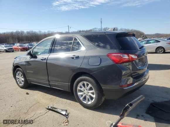2019 Chevrolet Equinox LT with VIN 3GNAXKEV0KS676578, listed as a Copart auction lot 49263975 with 145,162 mi miles and Salvage Title. Bid and sale history available at carsss.com. Image 2.