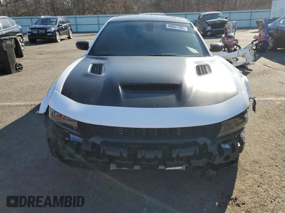2023 Dodge Charger SRT Hellcat Widebody Jailbreak with VIN 2C3CDXL94PH503464, listed as a Copart auction lot 49607385 with 4,081 mi miles and Salvage Title. Bid and sale history available at carsss.com. Image 5.