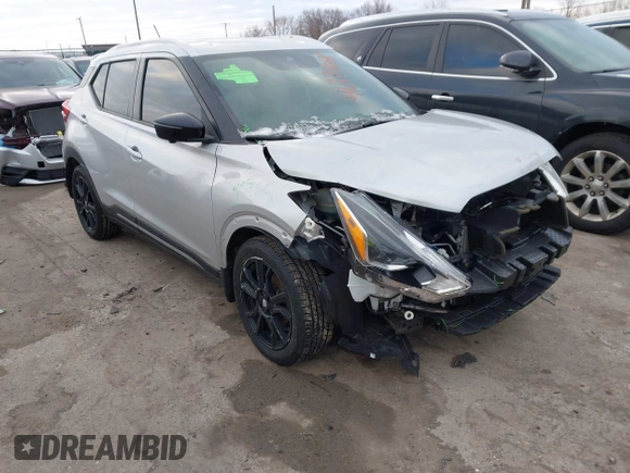 2020 Nissan Kicks SR z VIN 3N1CP5DV0LL567475, wystawiony jako IAAI lot #41437058 z przebiegiem 46 286 mil mil oraz . Historia ofert i sprzedaży dostępna na DreamBid. Obrazek 1.