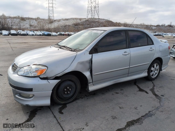 2007 Toyota Corolla CE with VIN 2T1BR32E27C832013, listed as a Copart auction lot 51785175 with 292,459 mi miles and Salvage Title. Bid and sale history available at carsss.com. Image 1.