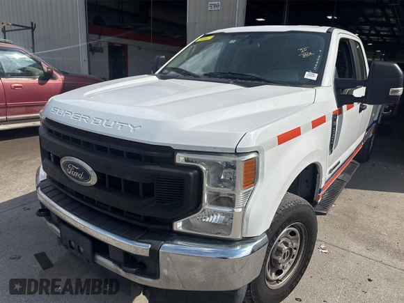 2020 Ford F-250 XL with VIN 1FT7X2BT7LEE50507, listed as a IAAI auction lot 42788481 with 290,478 mi miles and . Bid and sale history available at DreamBid. Image 6.
