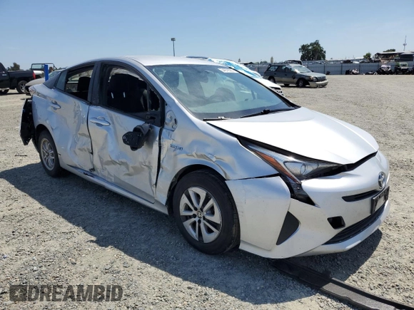 2016 Toyota Prius Four with VIN JTDKARFUXG3020687, listed as a Copart auction lot 54978585 with 102,598 mi miles and Salvage Title. Bid and sale history available at carsss.com. Image 4.