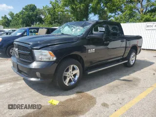 2017 Ram 1500 Express with VIN 1C6RR7KG6HS858306, listed as a Copart auction lot 62990605 with 102,444 mi miles and Clean title. Bid and sale history available at DreamBid. Image 1.
