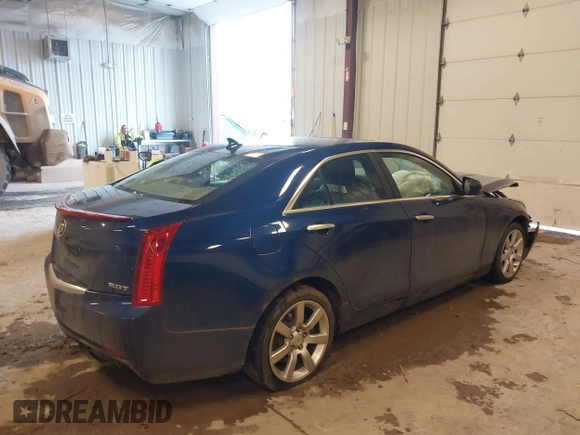 2014 Cadillac ATS Standard AWD with VIN 1G6AG5RX4E0170756, listed as a IAAI auction lot 41514974 with 126,524 mi miles and . Bid and sale history available at carsss.com. Image 4.
