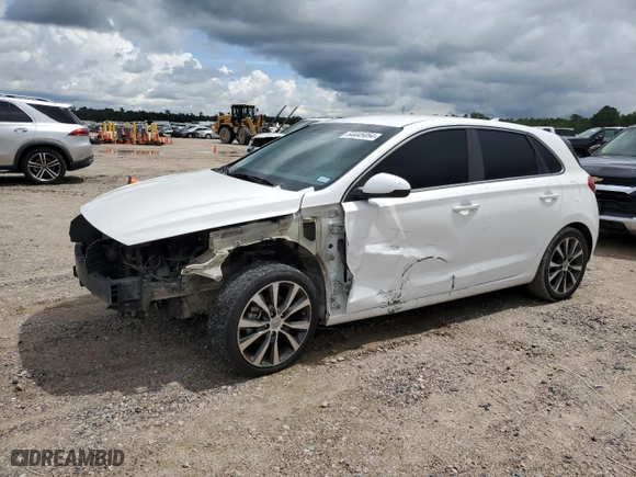 2018 Hyundai Elantra GT with VIN KMHH35LE6JU009127, listed as a Copart auction lot 64445054 with 0 mi miles and Salvage Title. Bid and sale history available at carsss.com. Image 1.