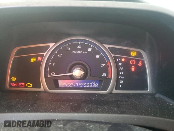 2010 Honda Civic z VIN 2HGFA1F25AH019647, wystawiony jako Copart lot #45129385 z przebiegiem 245 917 mil mil oraz Szkoda całkowita • Salvage title. Historia ofert i sprzedaży dostępna na DreamBid. Obrazek 9.